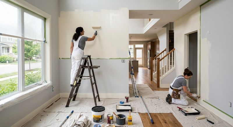 House Interior Painting in Wilmington, NC