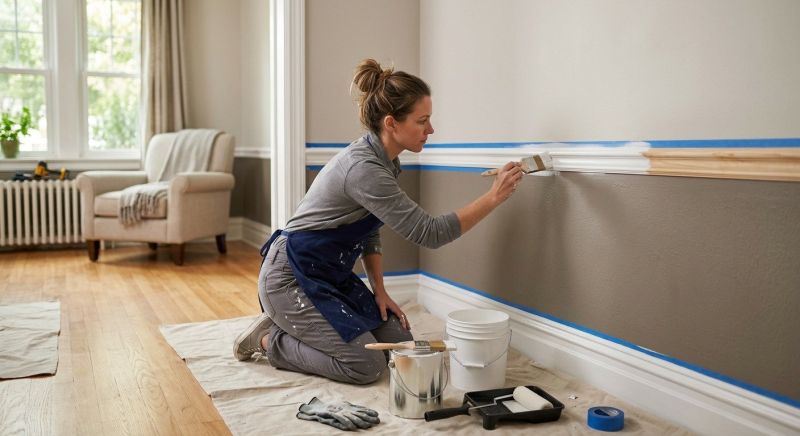 Baseboards Painting in Waco, TX