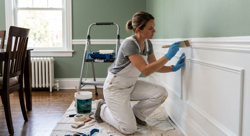 Baseboards Painting in Kansas City, KS