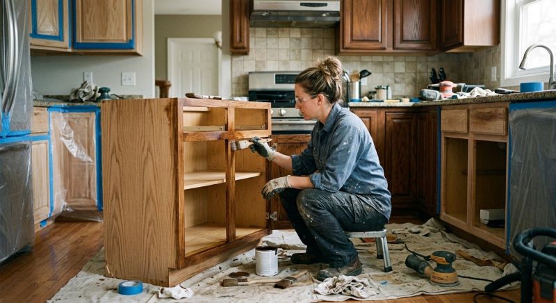Cabinet Glazing Service in Muncie, IN
