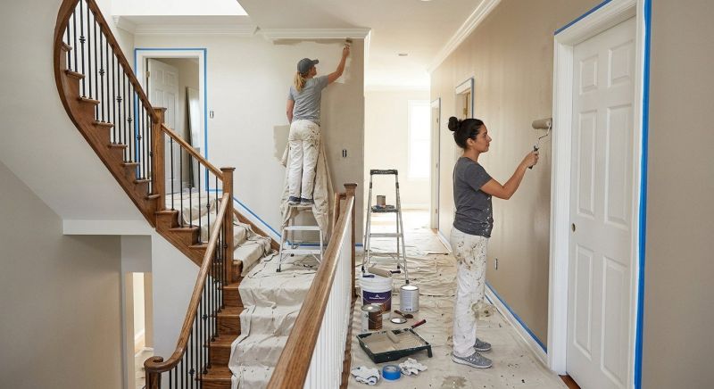 Interior Trim Painting in Waco, TX