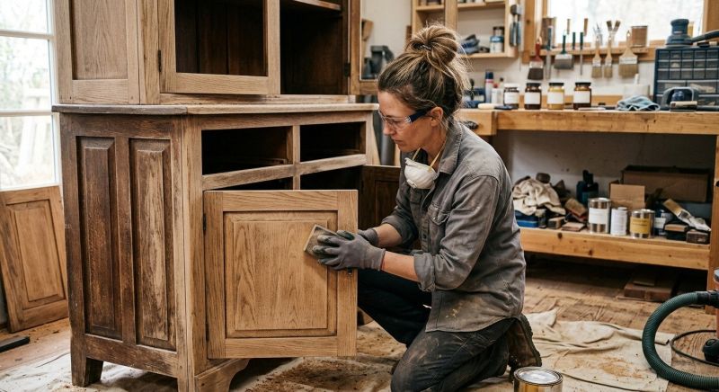 Kitchen Cupboard Refinishing in Cincinnati, OH